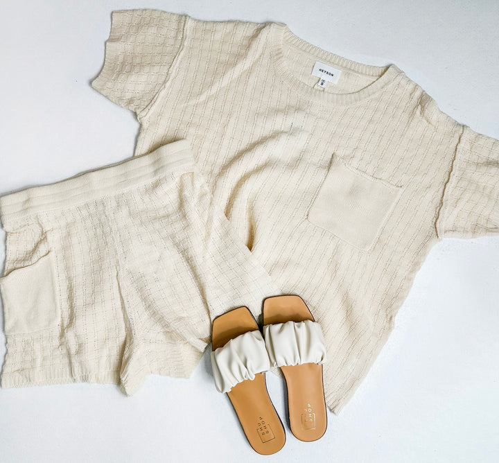 Cheyenne Sweater & Shorts Set