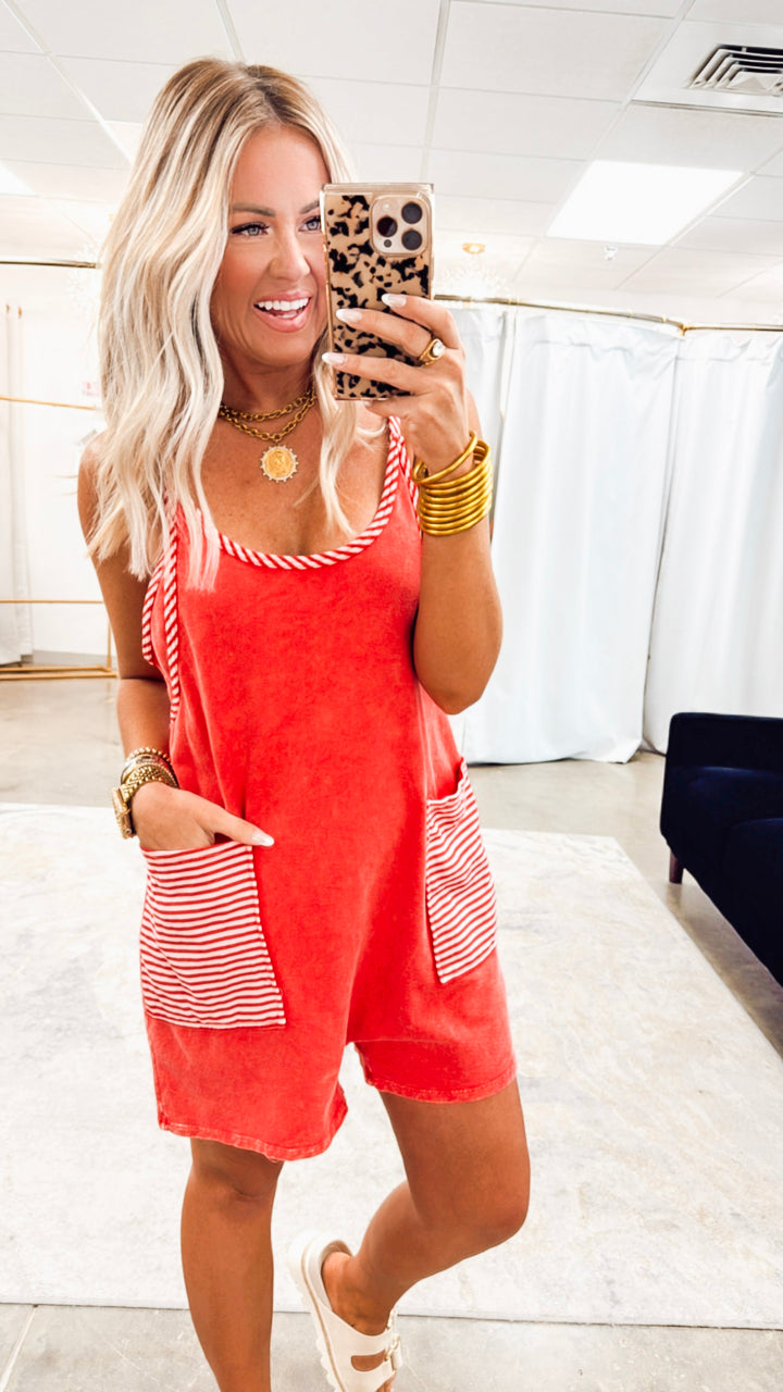 Sunseeker Mineral Washed Romper