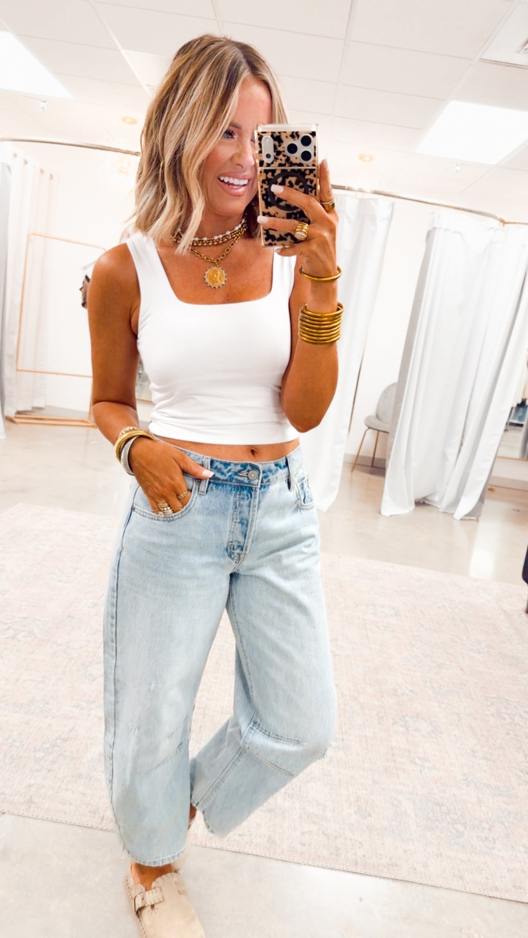 Butter Basic Tank-White