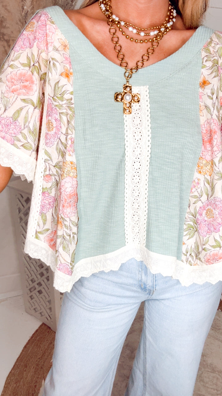 The Sage & Bloom Crop Top