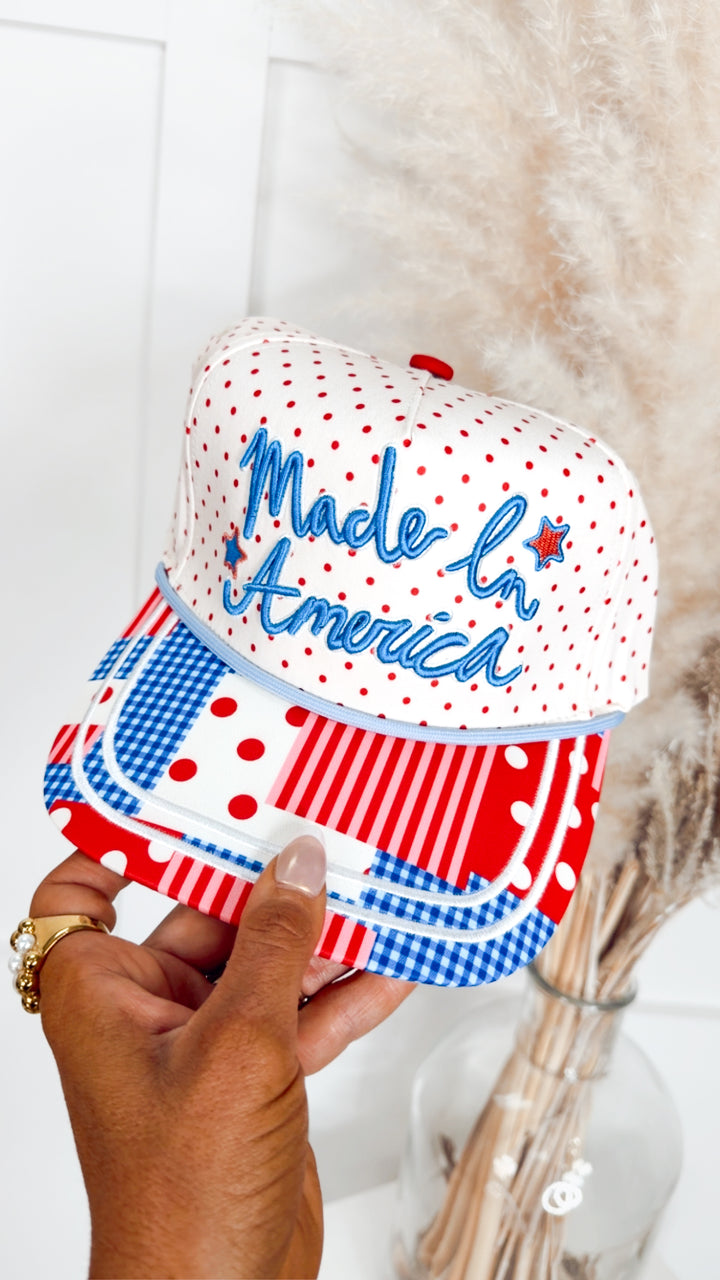 Patchwork Made in America Trucker Hat