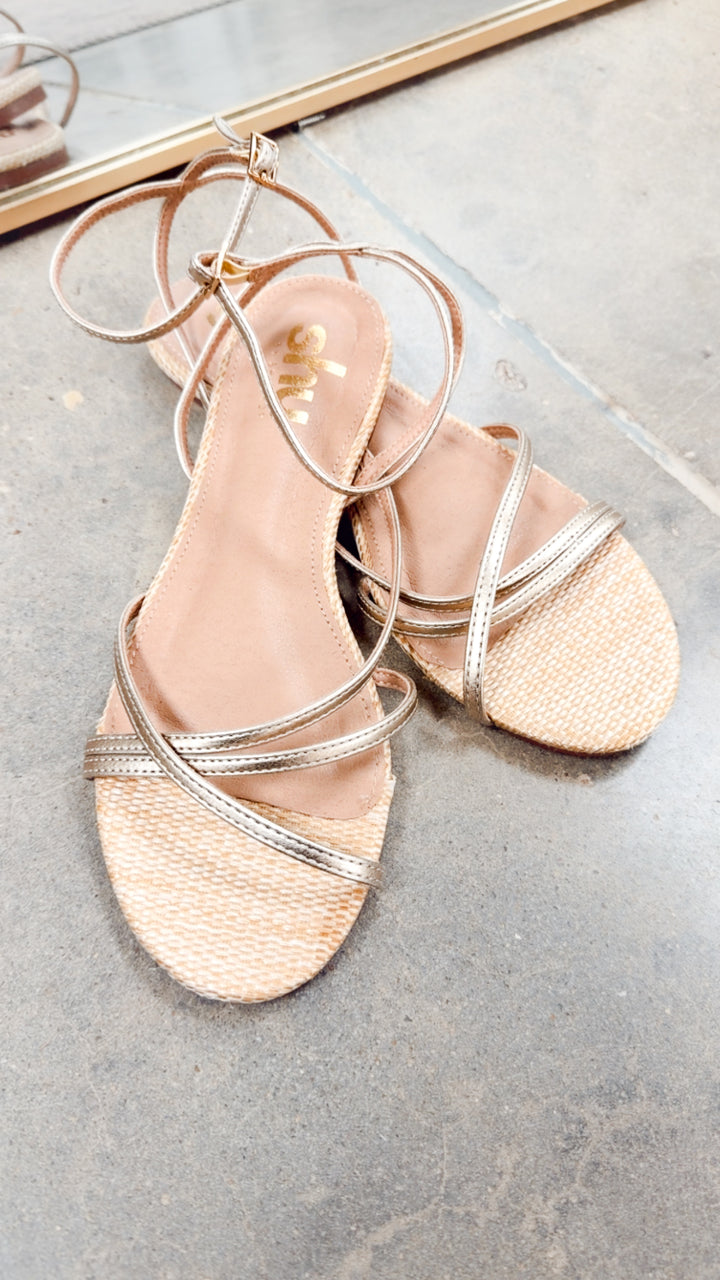 The Betty Sandal-Gold