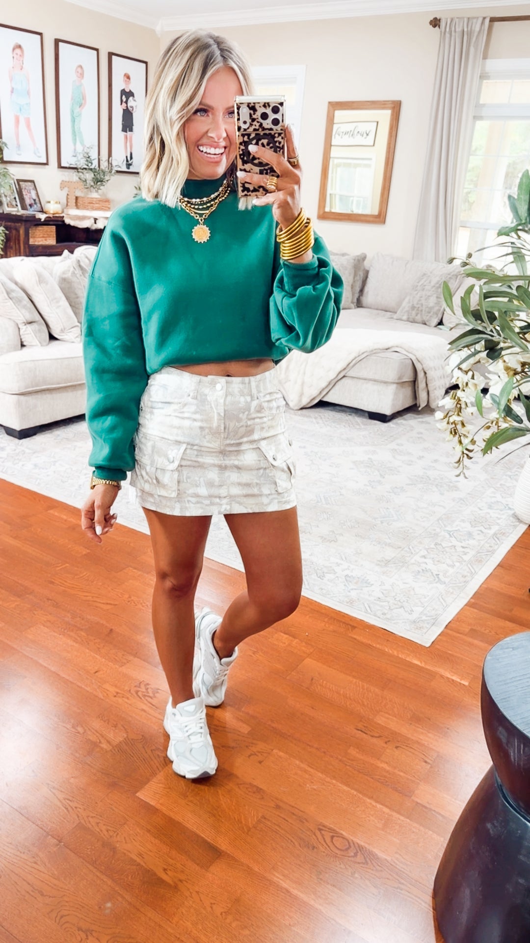 The Evergreen Cozy Mock Neck