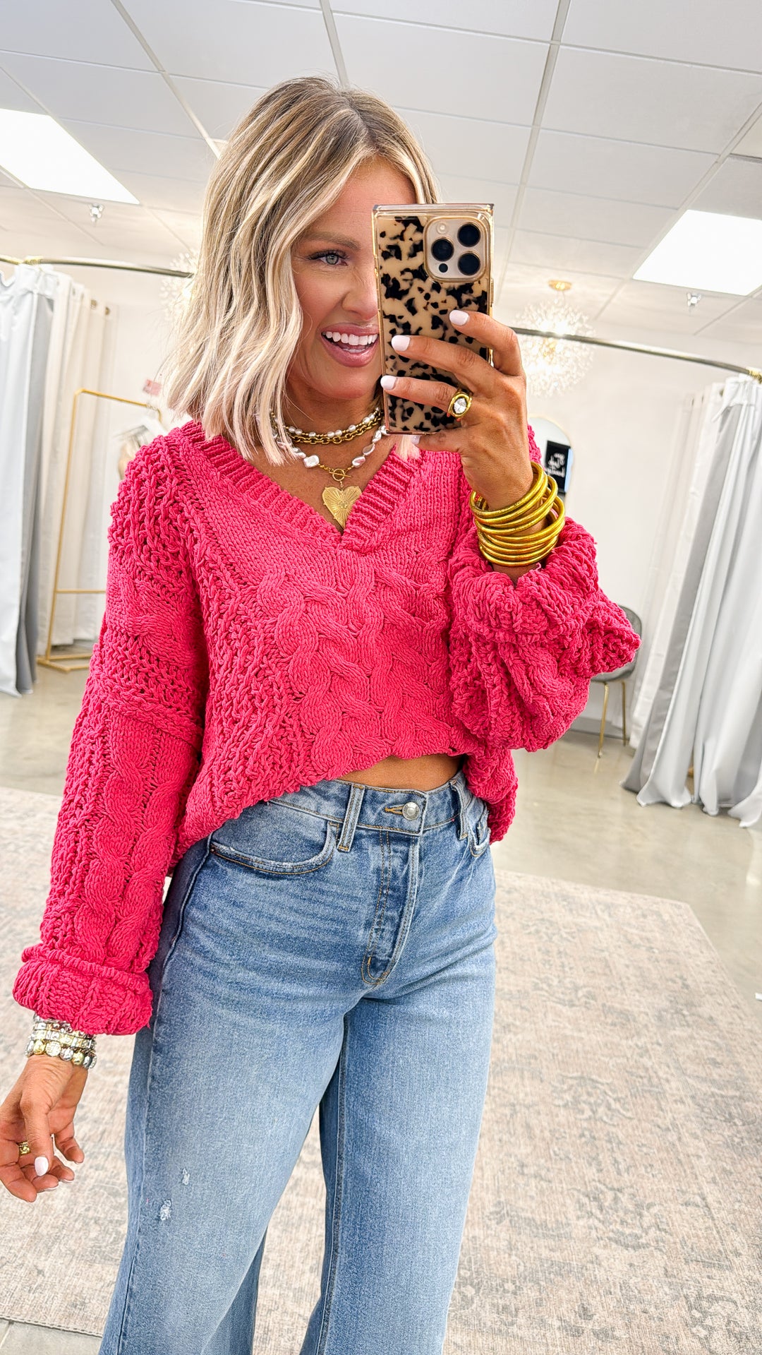 Melrose Balloon Sleeve Sweater