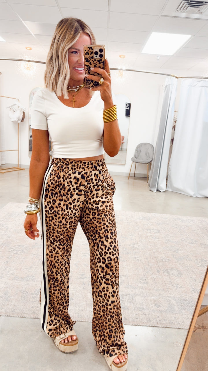 Untamed Animal Print Pants