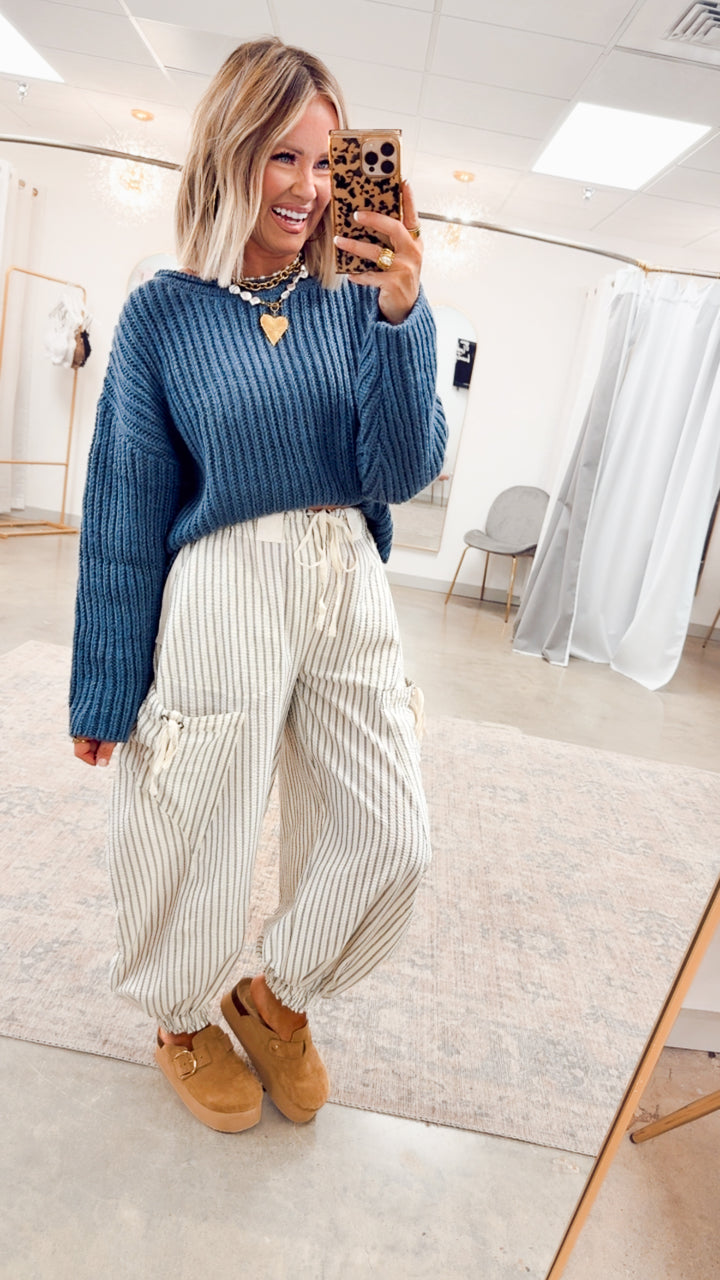 The Odette Jogger Pants-Oatmeal