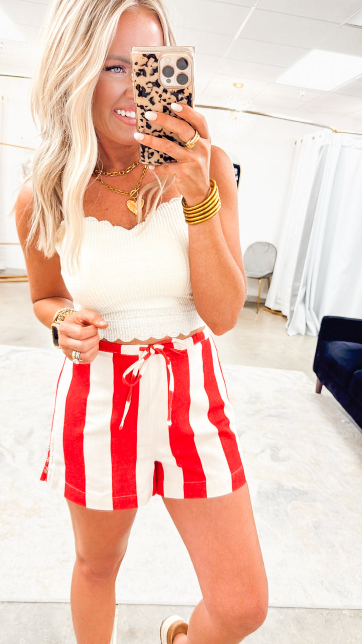 Delaney Stripe Shorts