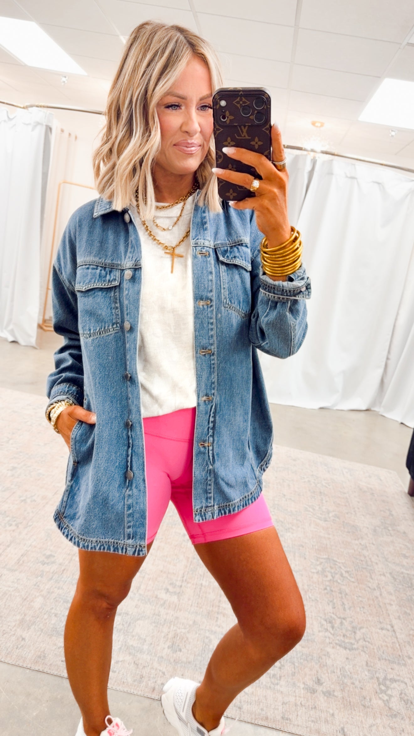 The Hot Shot Biker Shorts 6in.-Fuchsia – Sparkle Tallahassee