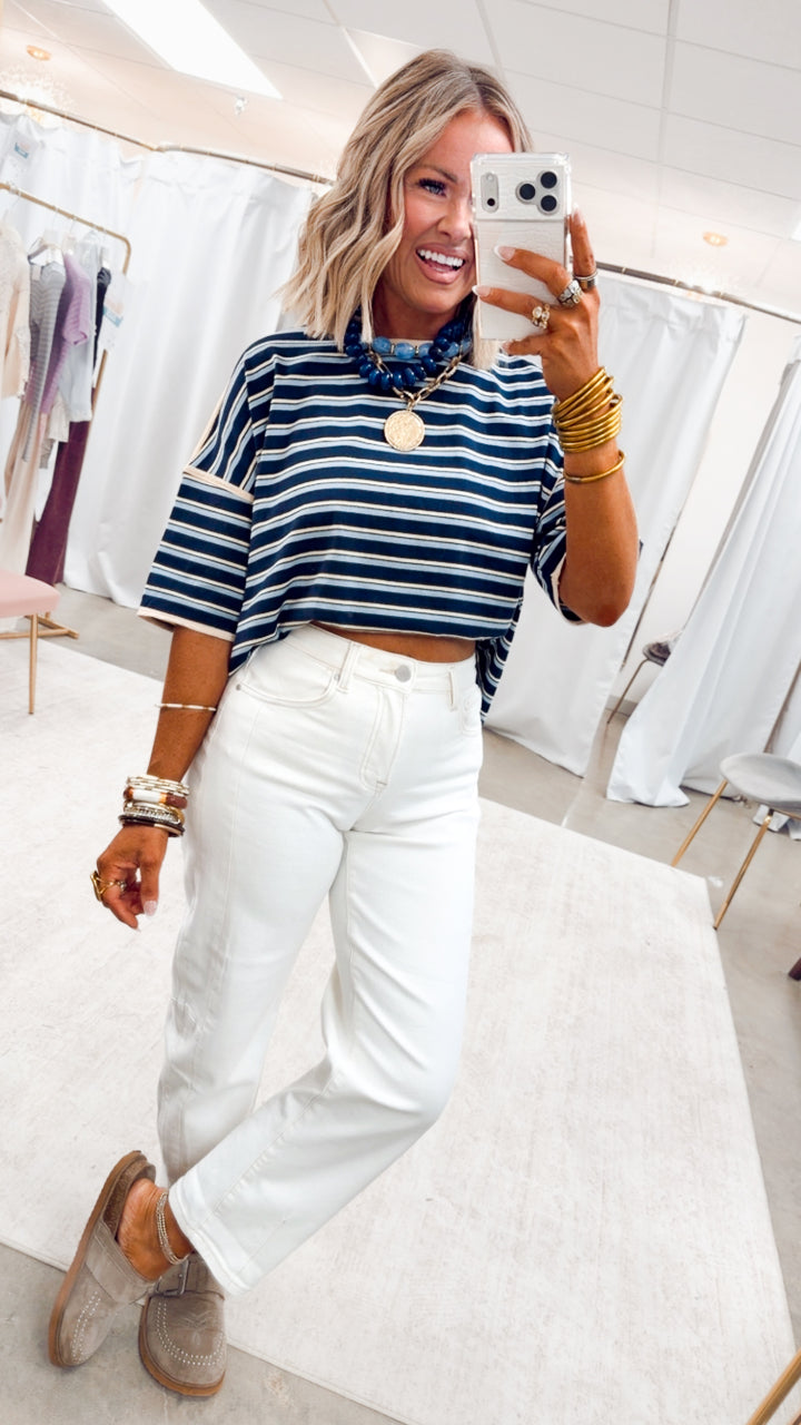 The Retro Stripe Tee