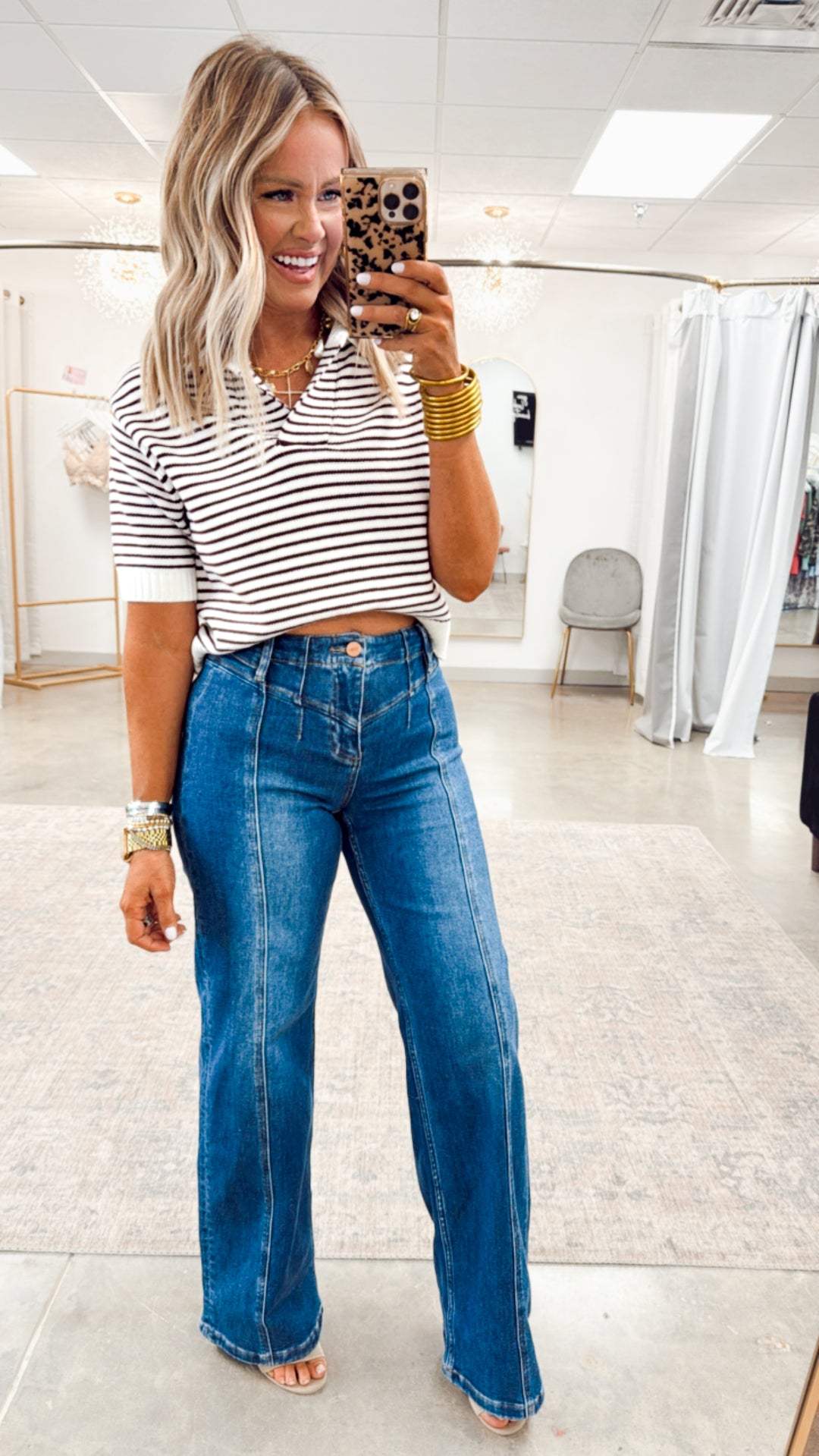 The Hollis Collared Top