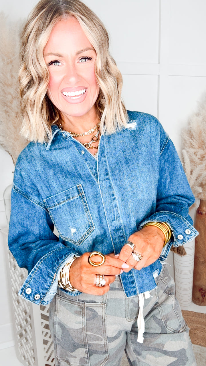 The Westlyn Denim Jacket-Medium