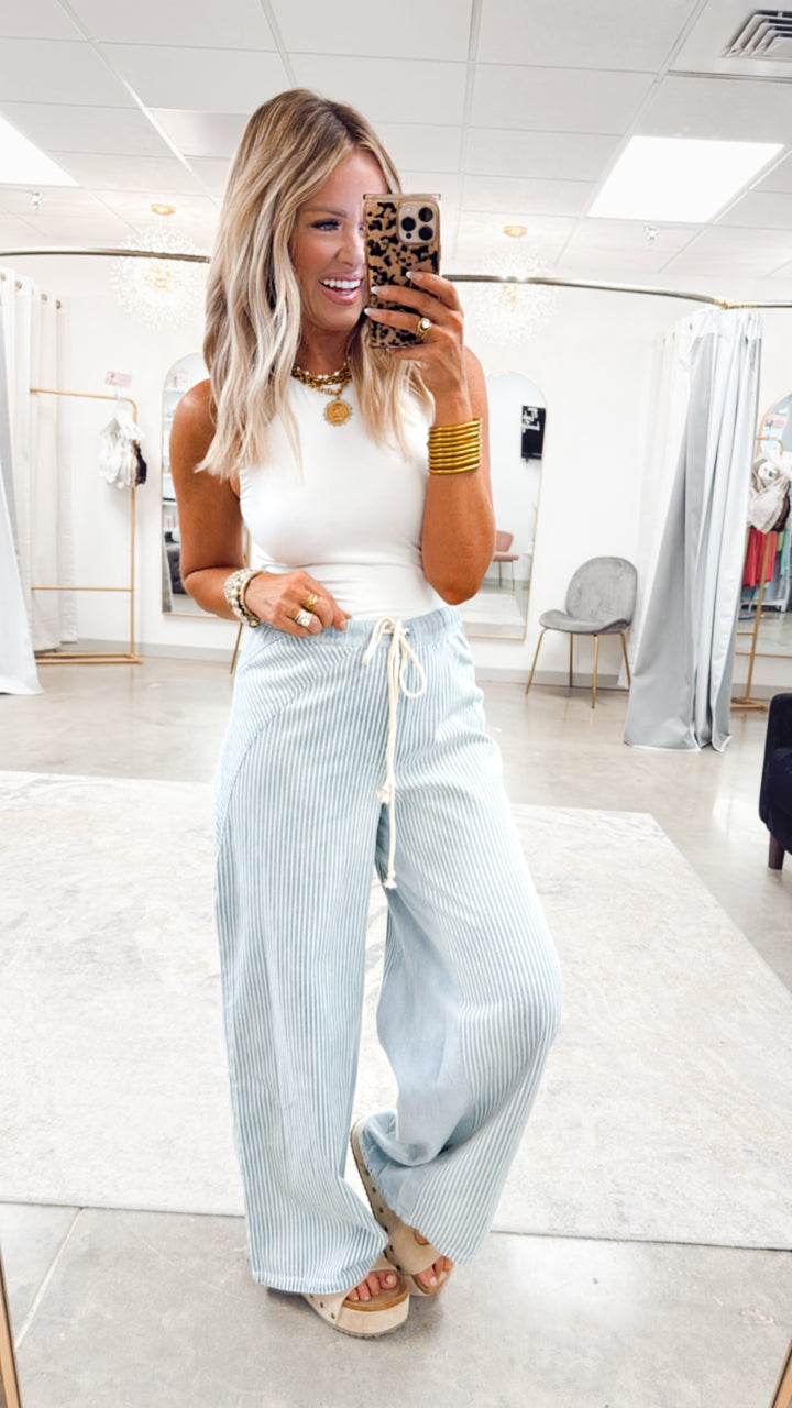 Mariner Stripe Pants
