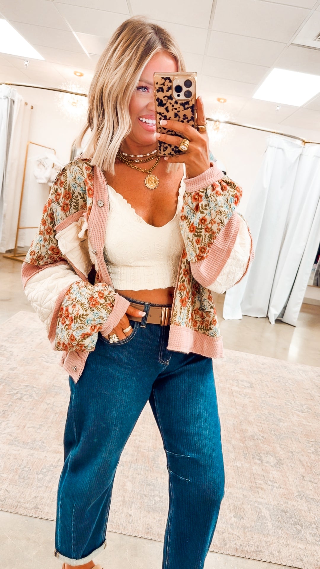 Patchwork Quilted Jacket
