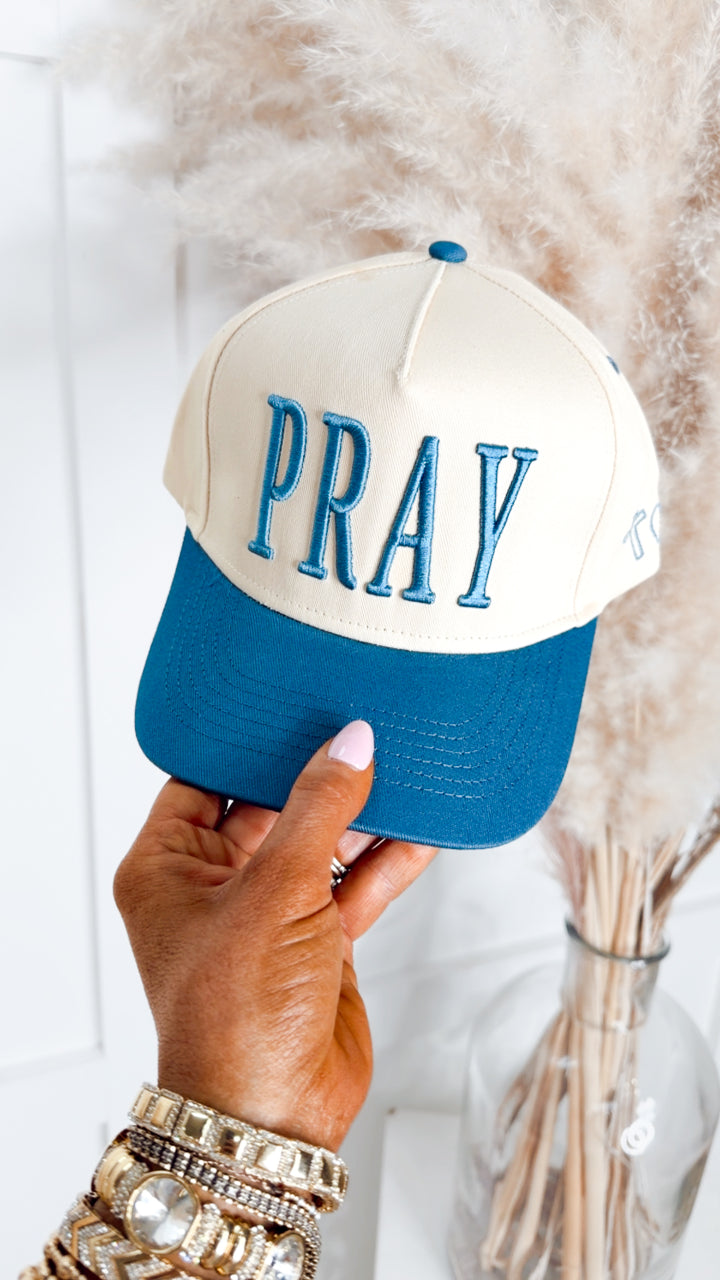 Pray Vintage Trucker Hat