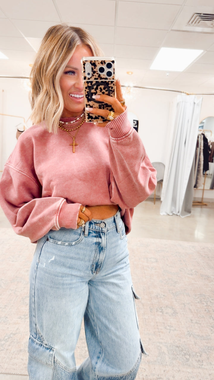 Nori Cargo Wide Leg Jeans