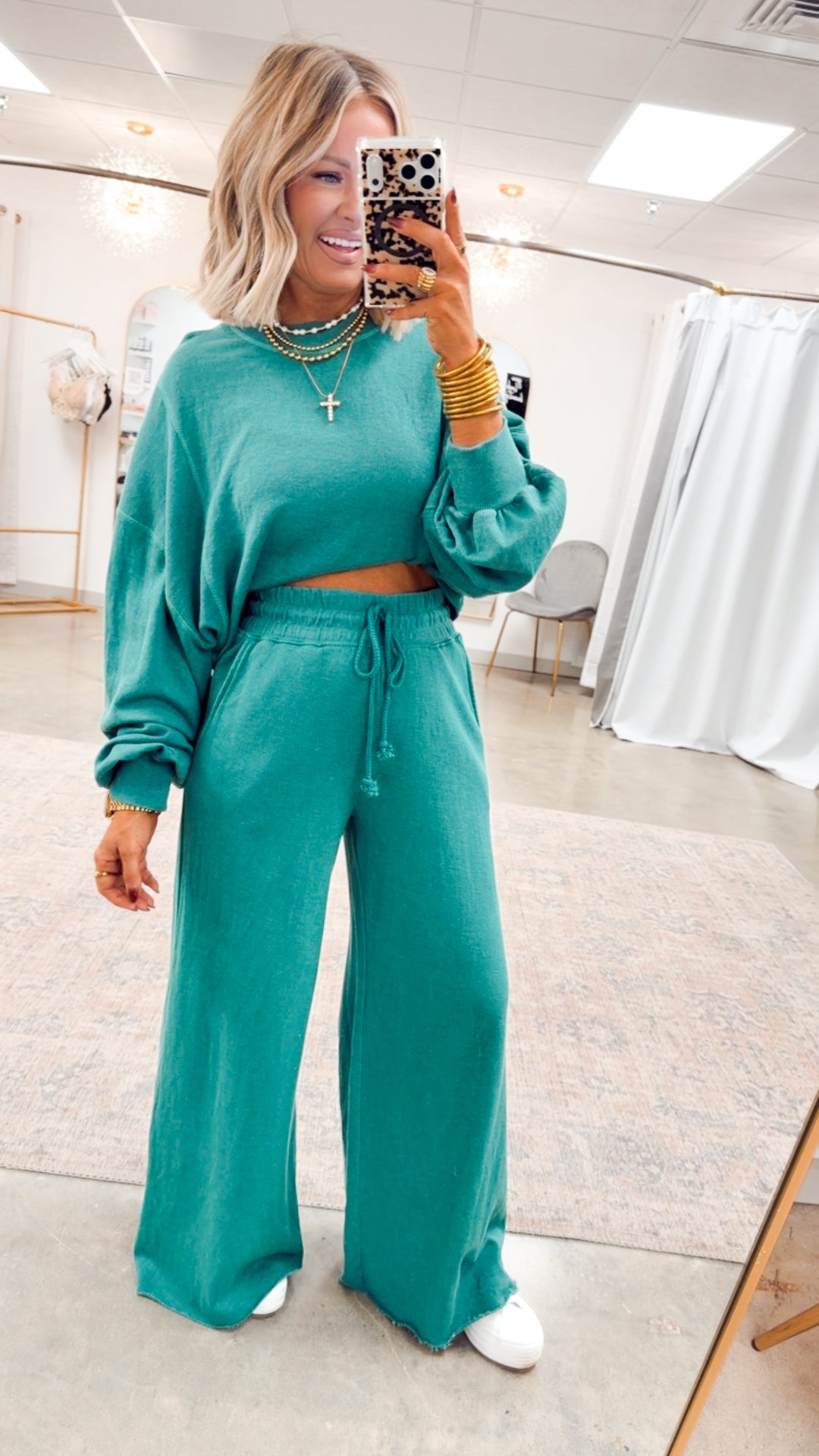 The Hampton Luxe Set-Kelly Green