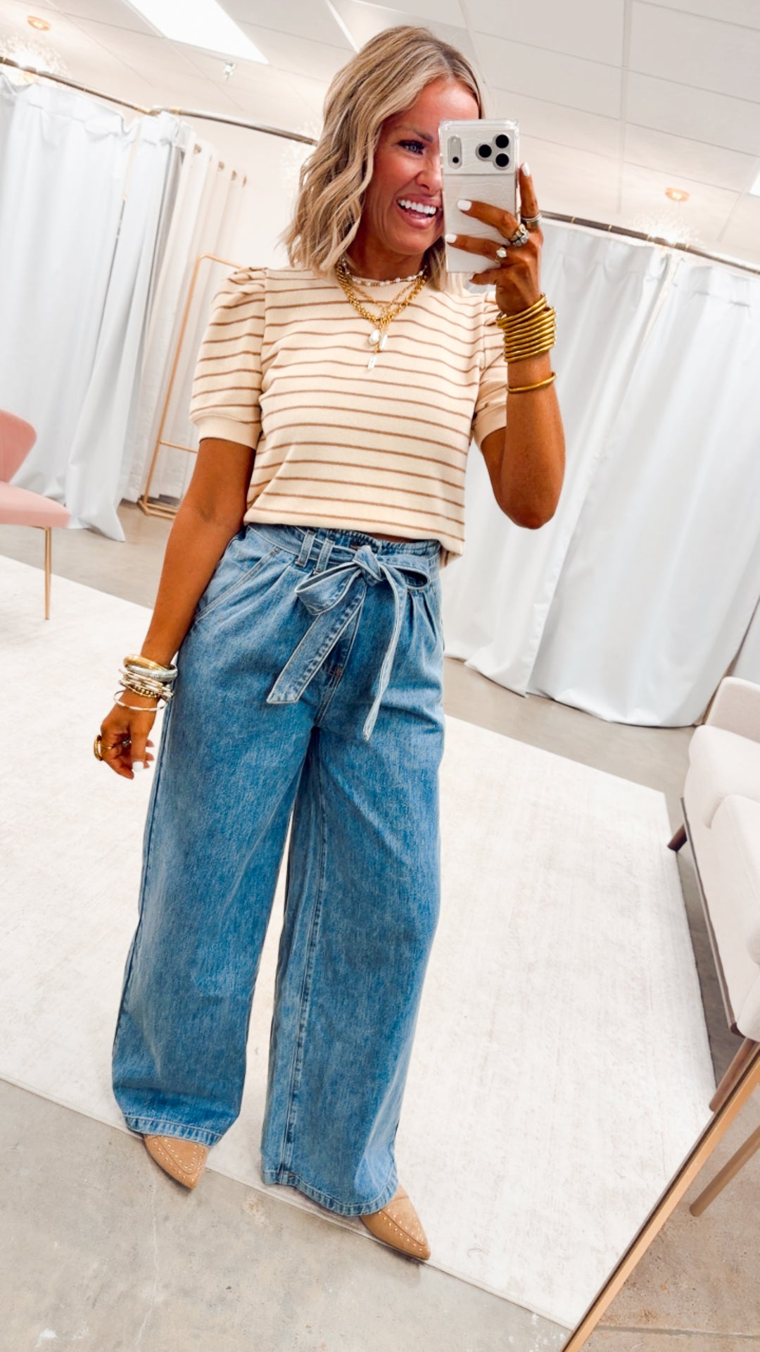 The Stripe Haven Top