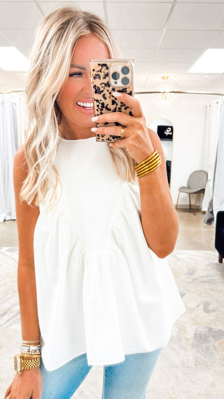 White Sands Sleeveless Top