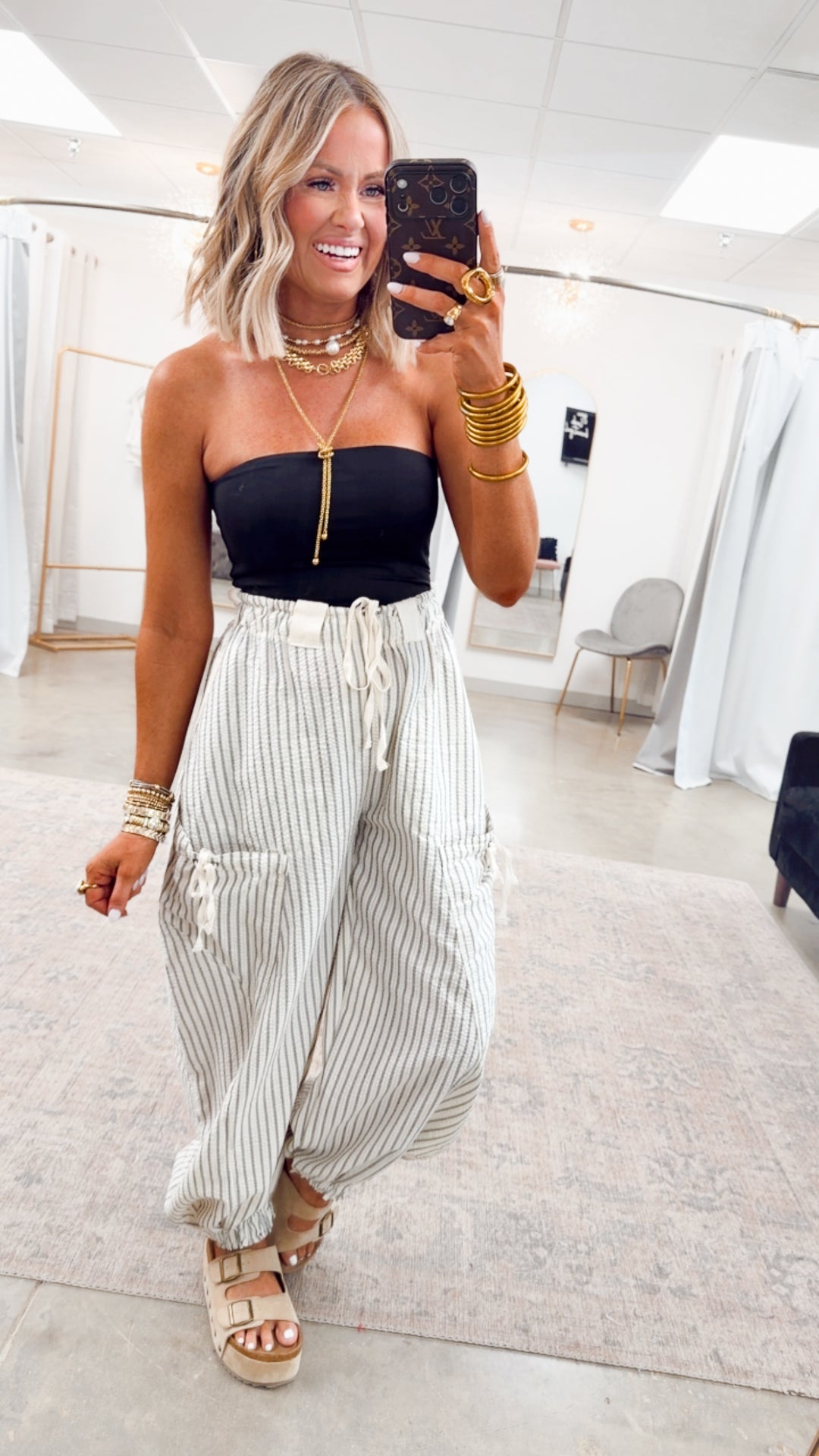 The Odette Jogger Pants-Oatmeal