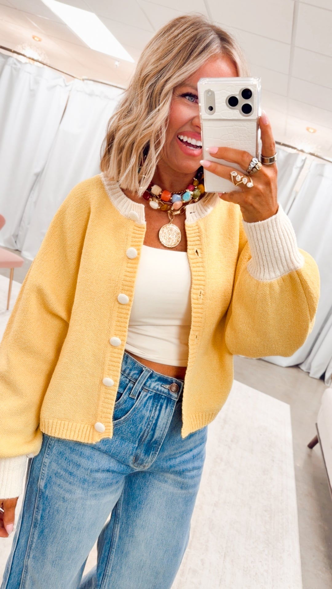 The Charlie Cuffed Wide Leg Jean