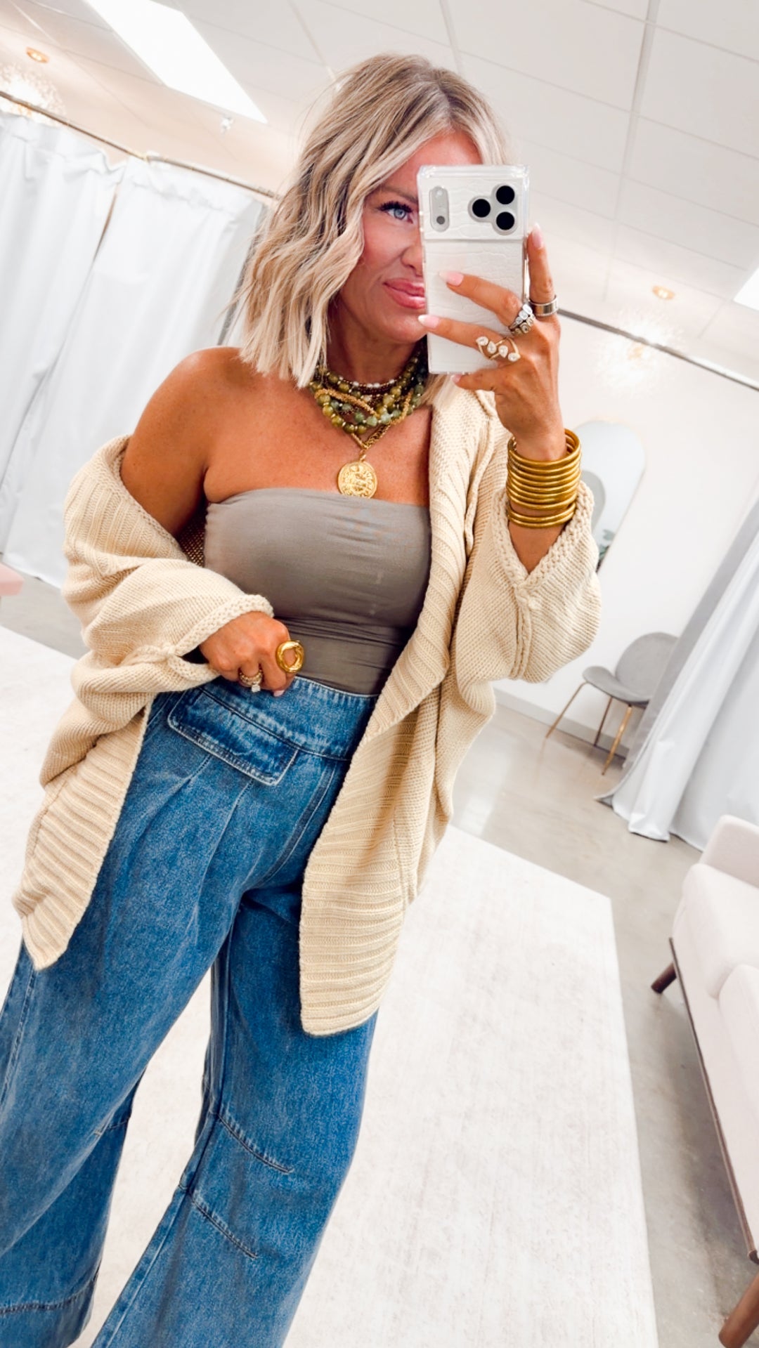 The Hampton Pleated Jean