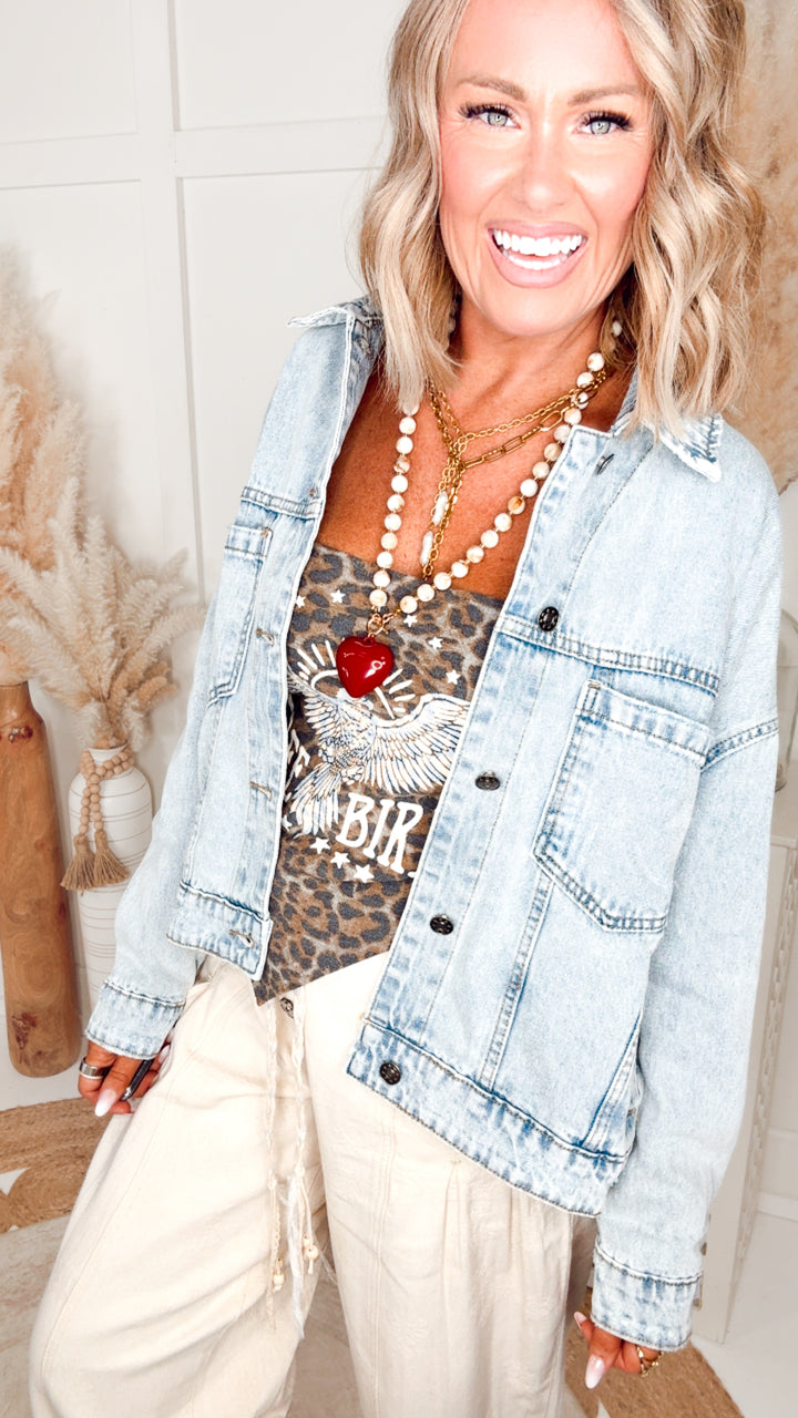 Oak Ridge Denim Jacket-Light Denim