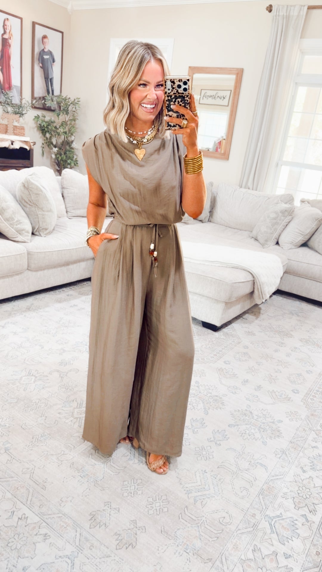 The Maren Relaxed Slub Jumpsuit
