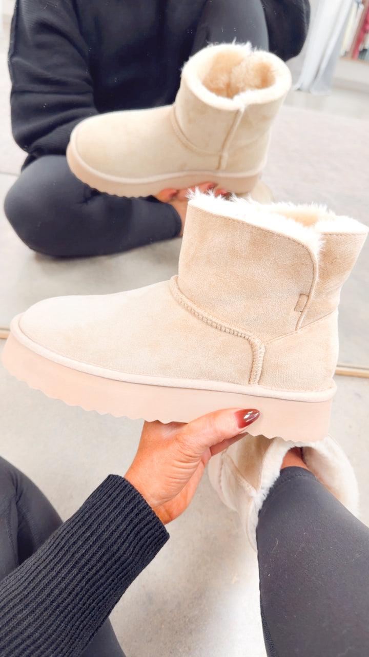 Yukon Ankle Boot-Natural