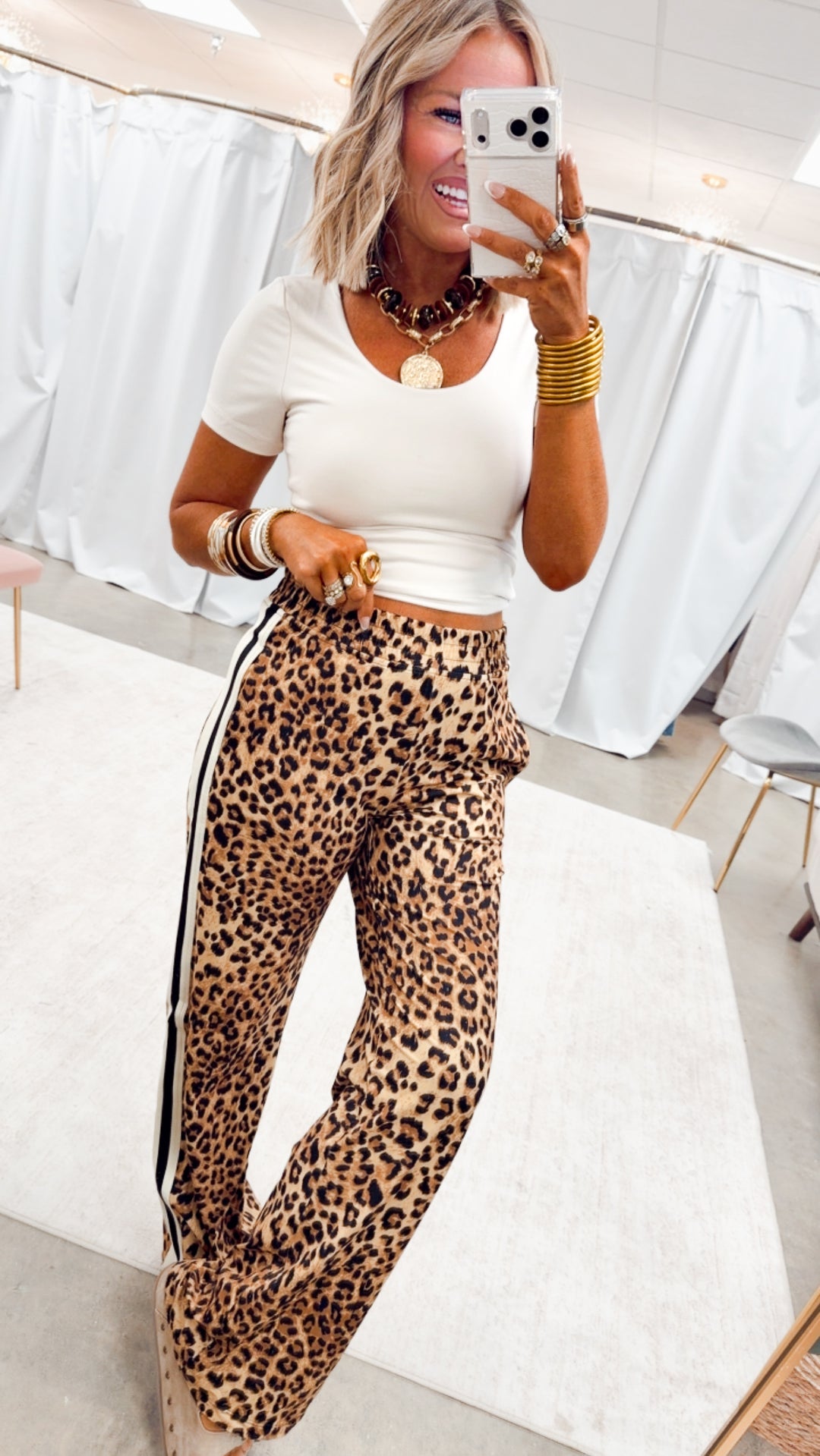 Untamed Animal Print Pants