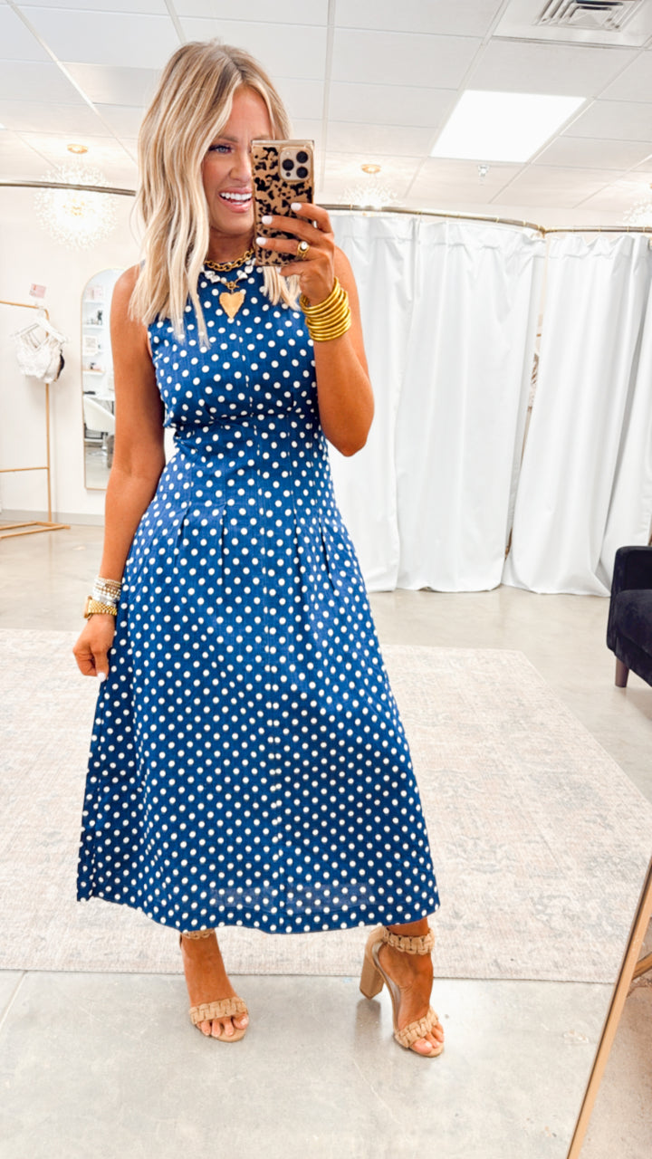 Estelle Polka Dot Dress