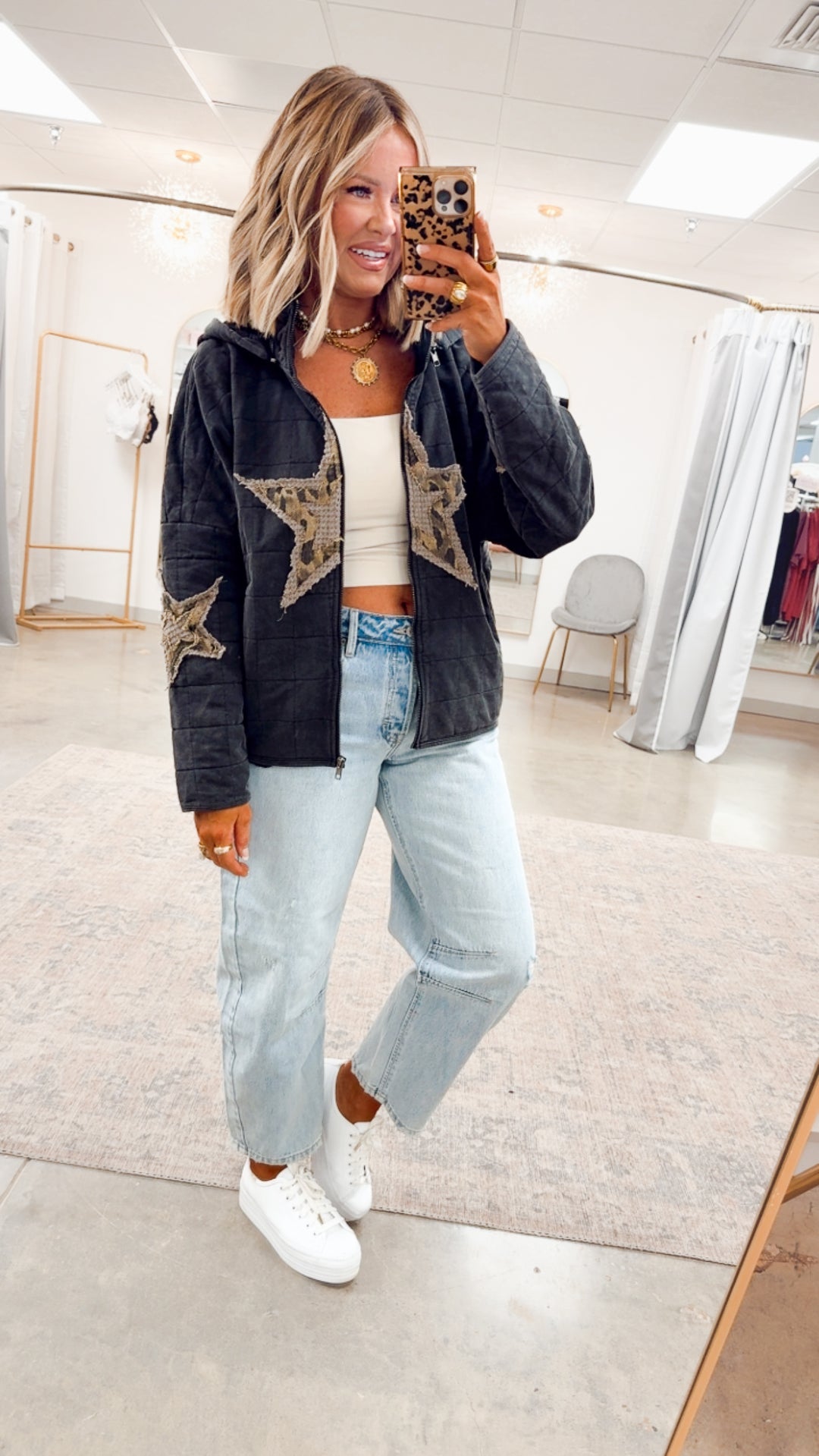 Stardust Relaxed Fit Jacket