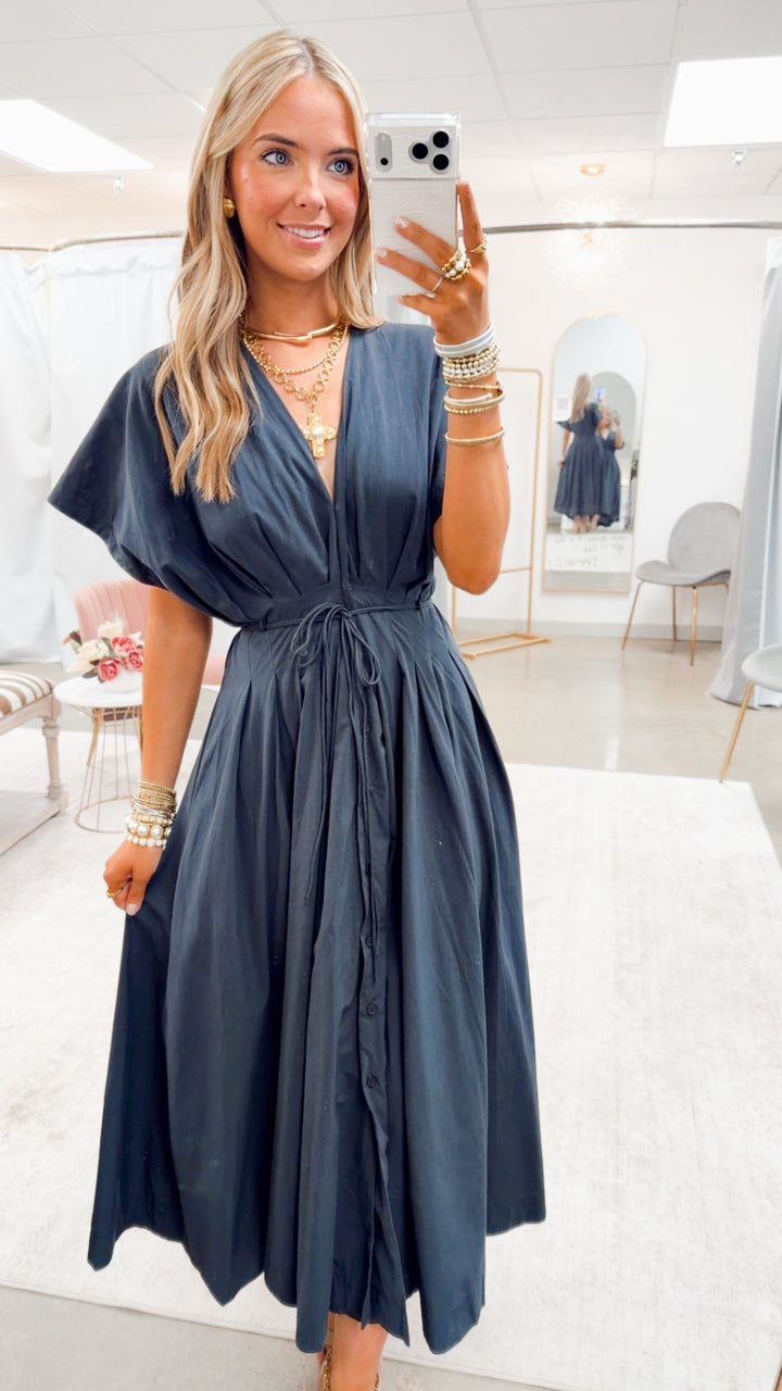 The Perfectly Placed Dress-Midnight
