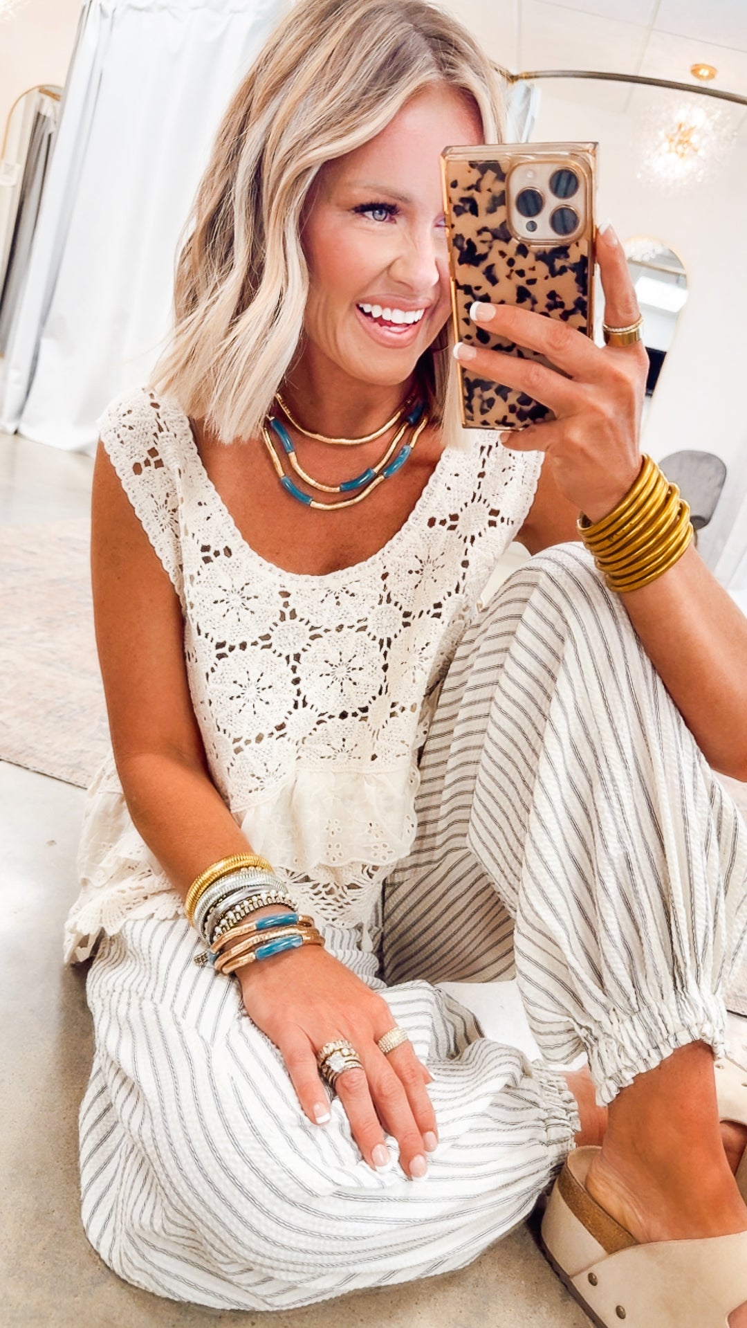 Imperial Blue Stretch Bracelet Set