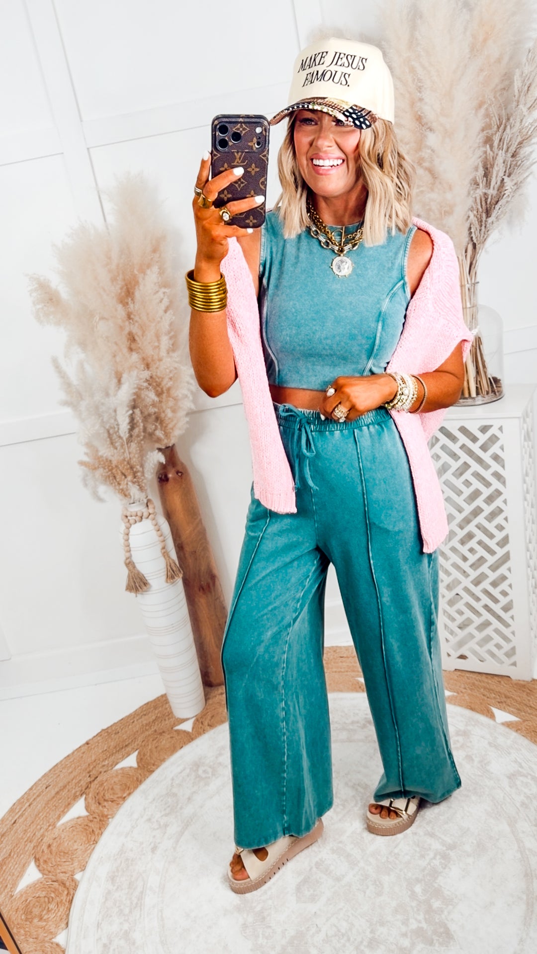 The Drift Away Set-Teal