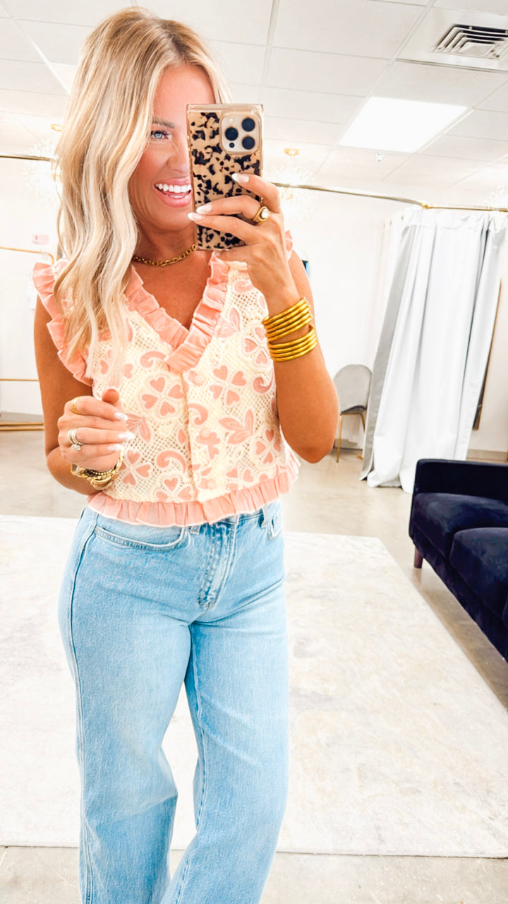 Bria Lace Vest