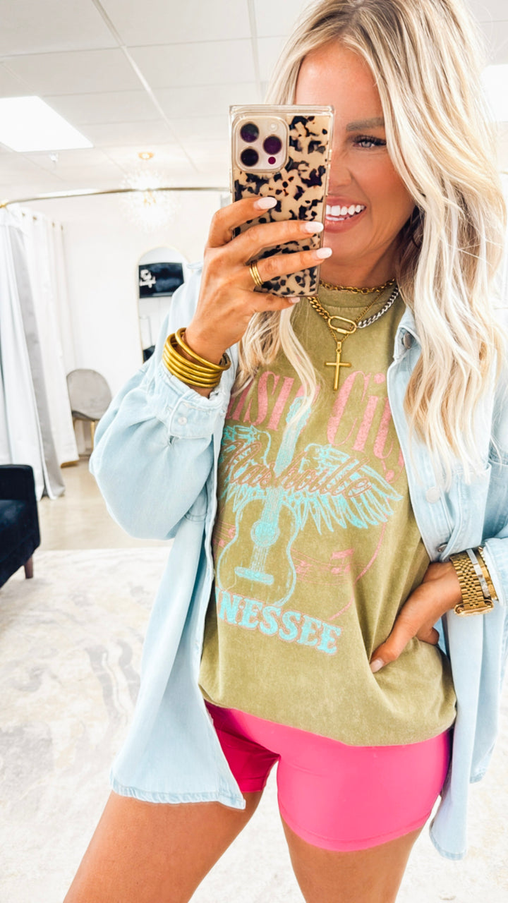 Oaklyn Oversized Shacket-Light