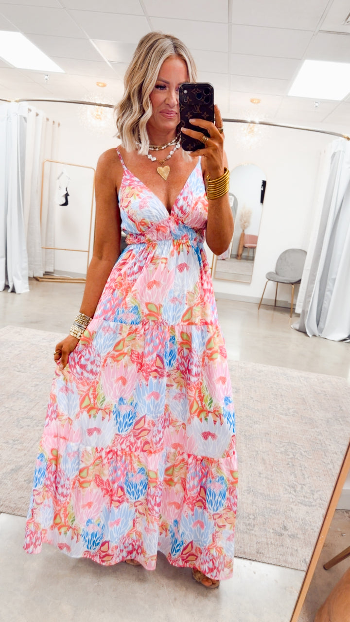 Daphne Bloom Maxi Dress