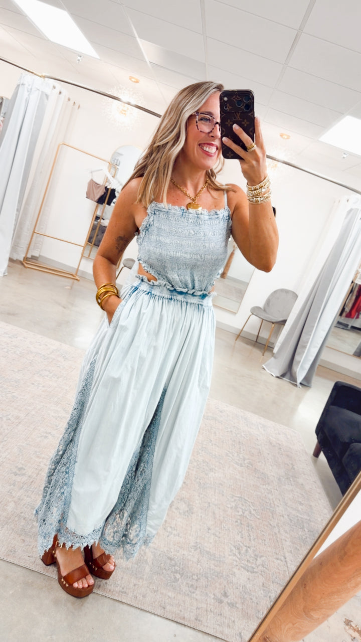The Lumen Dress-Denim