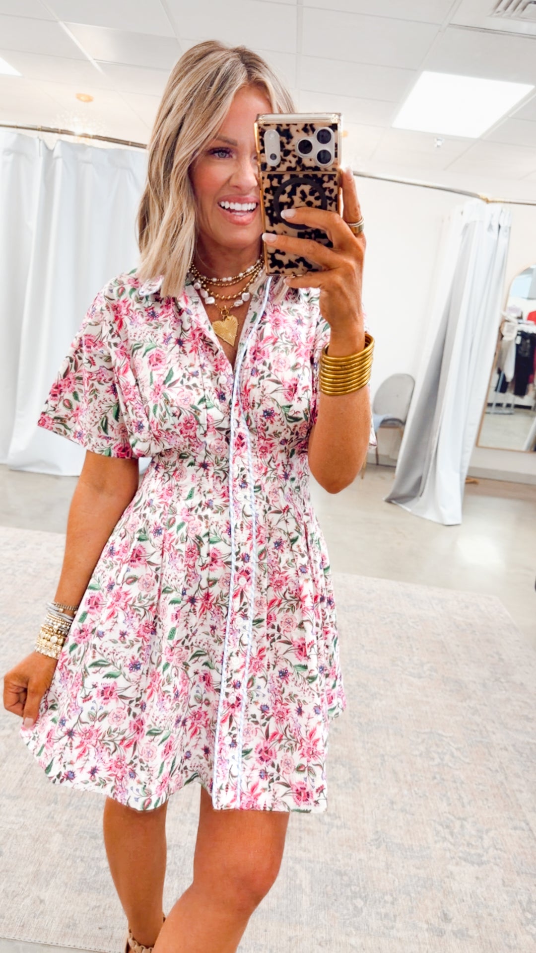- FINAL SALE- Clarisse Floral Mini Dress