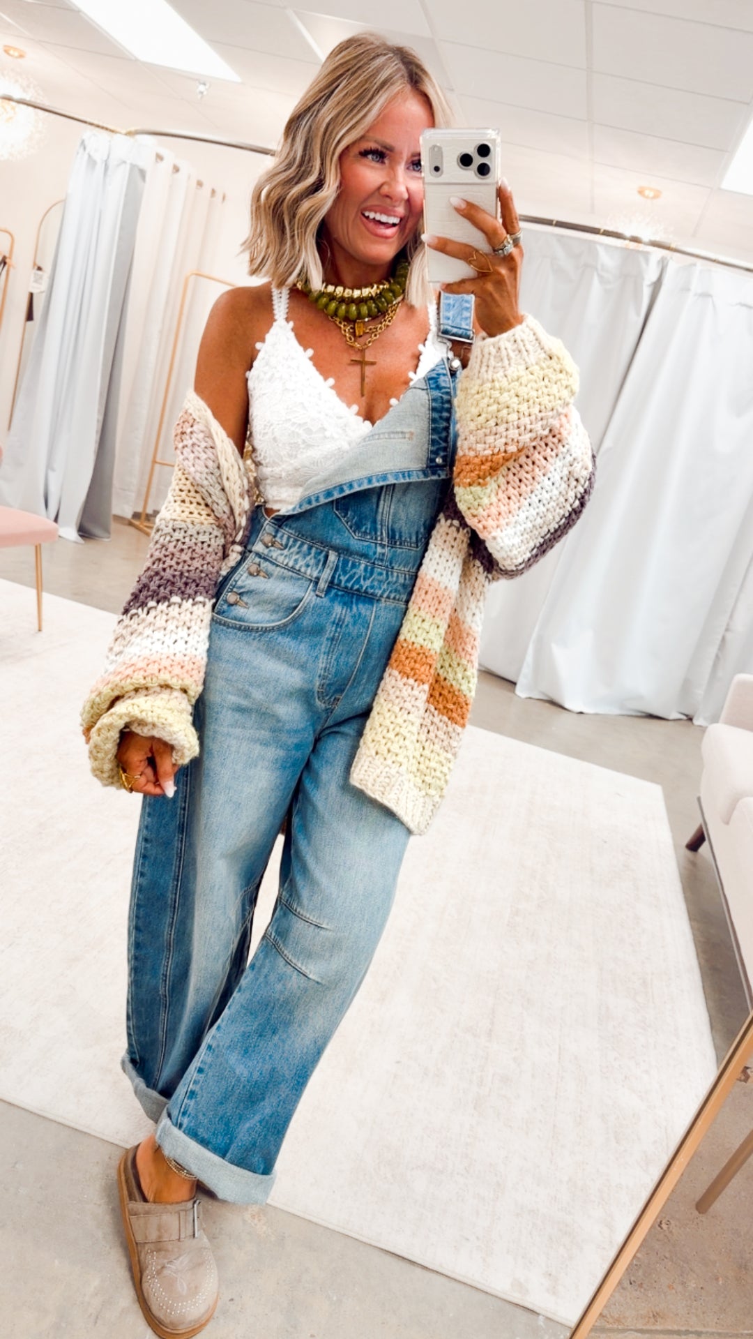 The Brooke Barrel Overalls