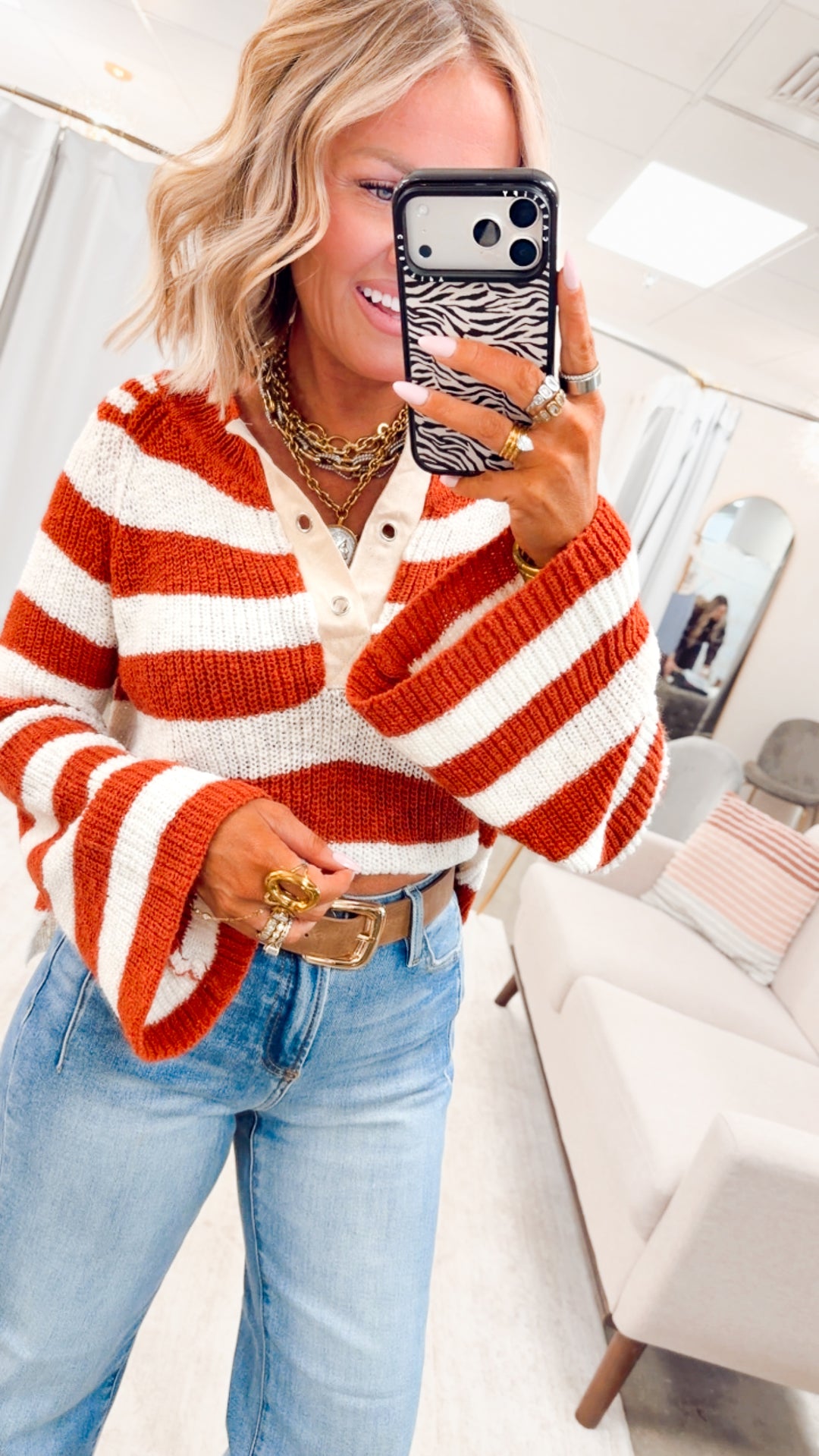 The Rowan Striped Top