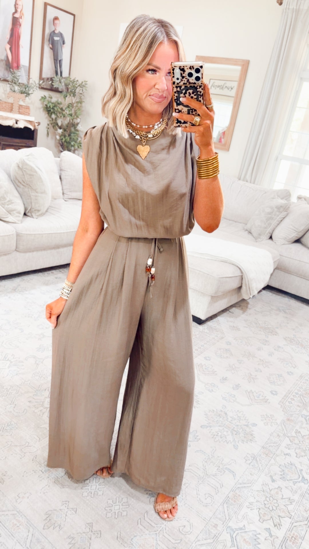 The Maren Relaxed Slub Jumpsuit