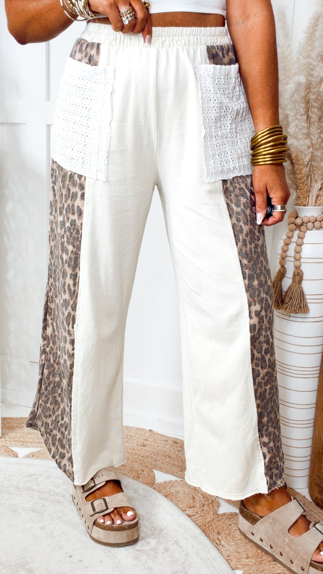 The Roam Free Pants-Natural