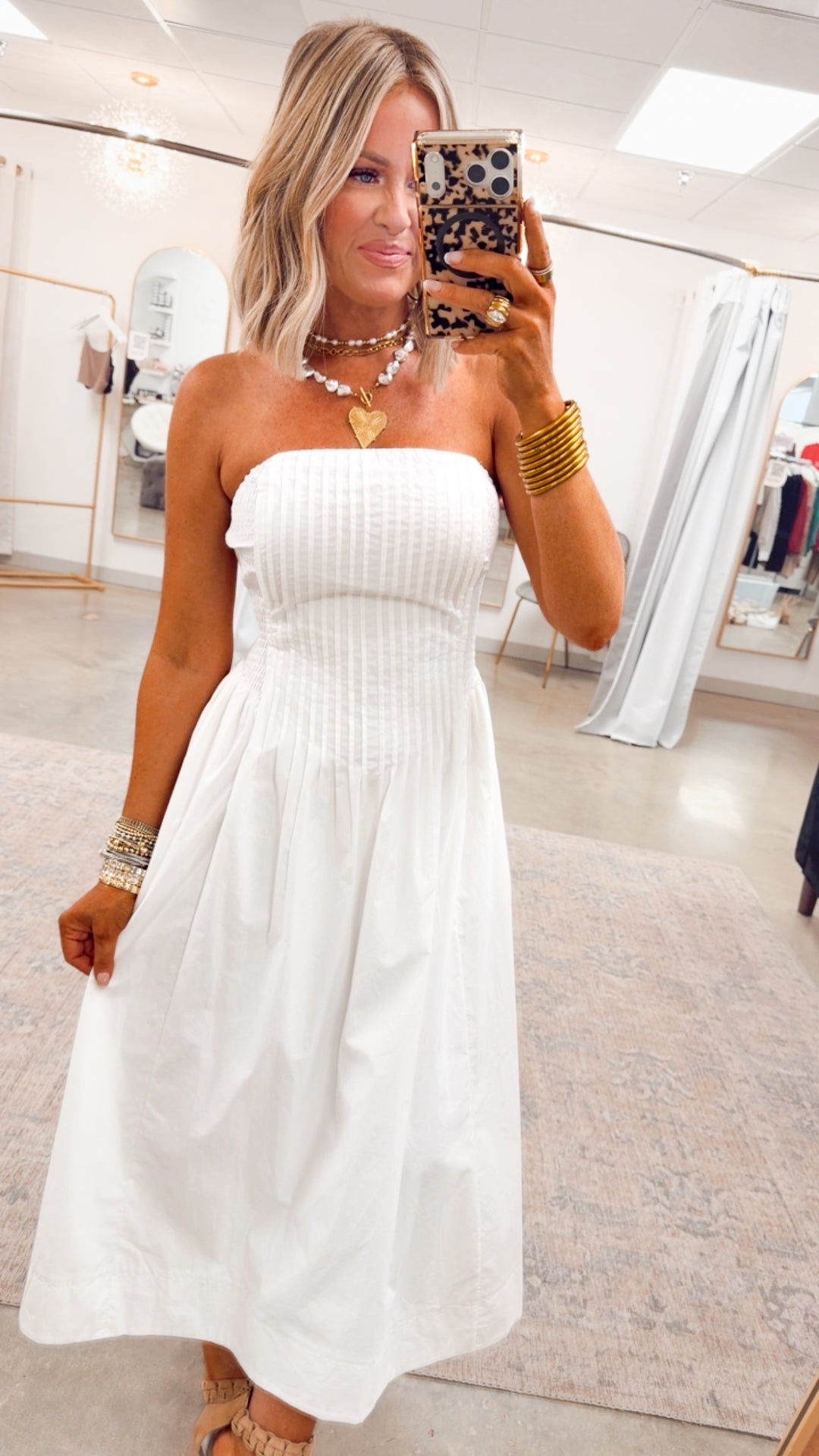 The Prescott Strapless Midi Dress – Sparkle Tallahassee The Prescott Strapless Midi Dress – Sparkle Tallahassee