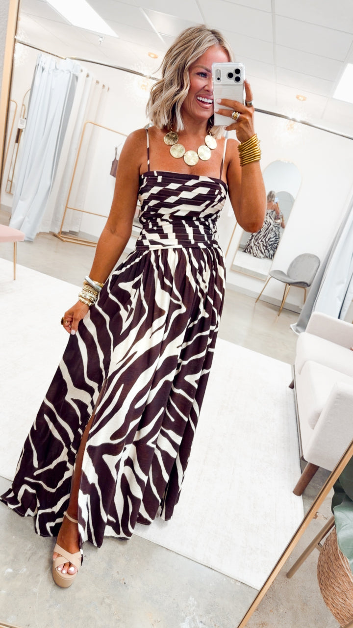 The Sienna Wild Maxi Dress