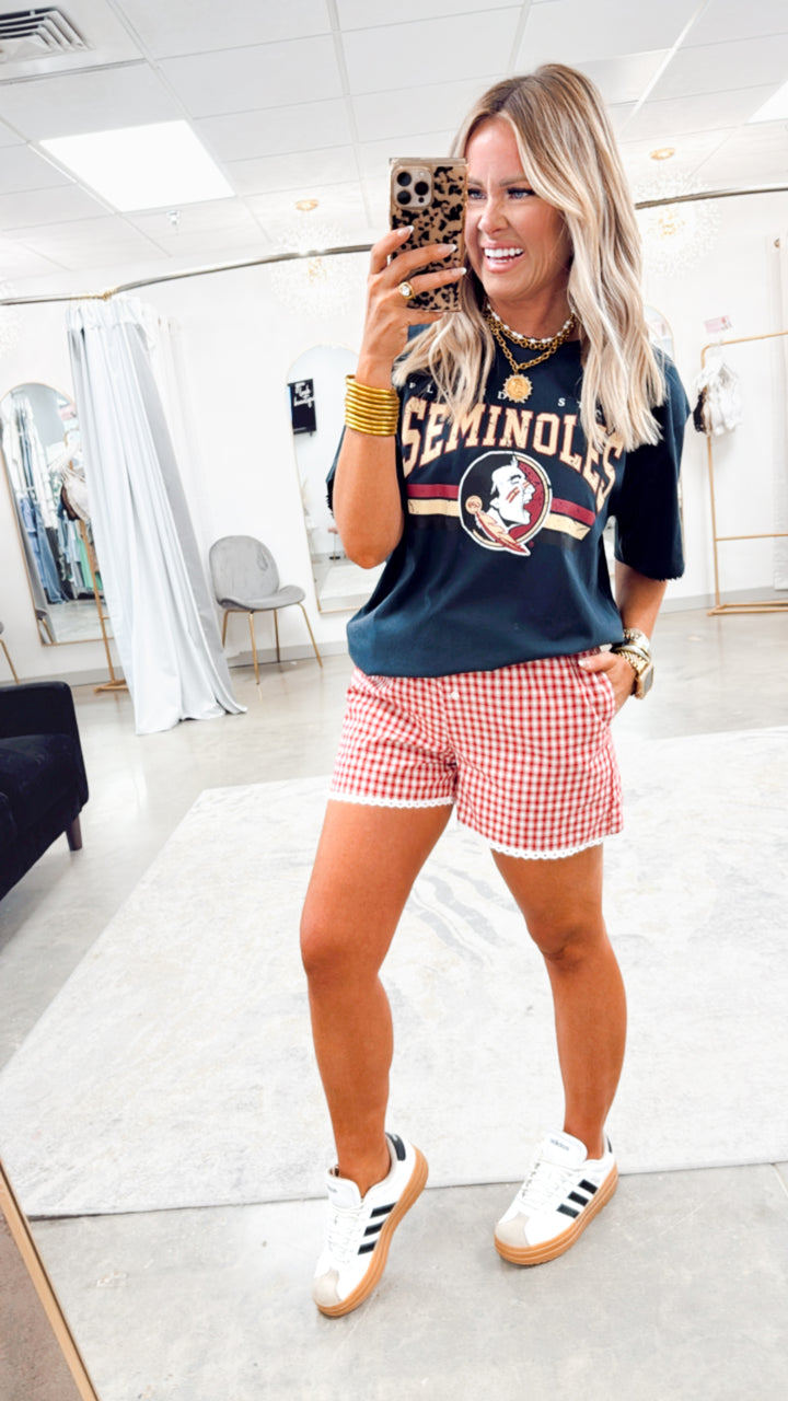 Seminoles Distressed Boyfriend Tee