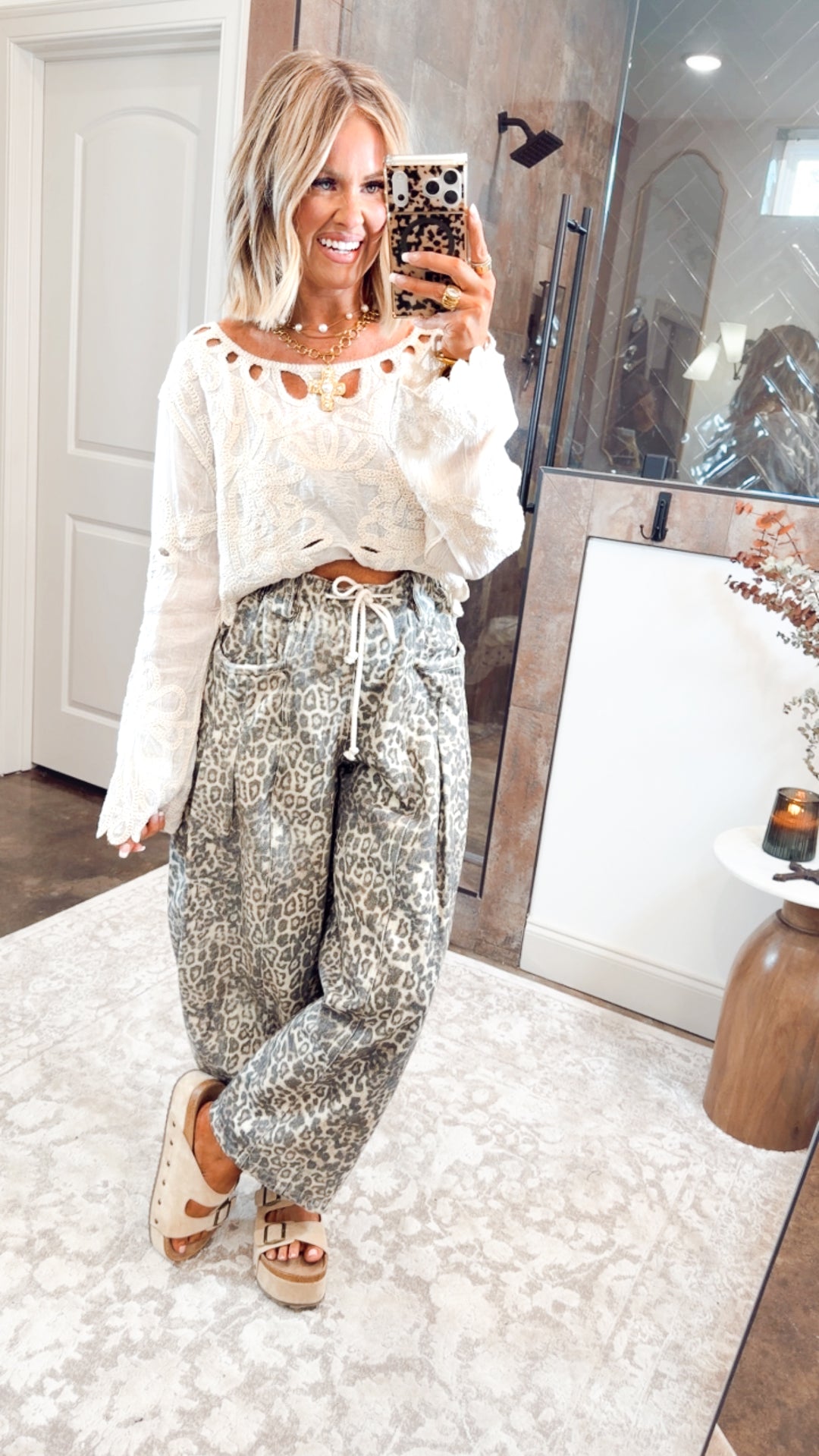 The Sandstone Crochet Top