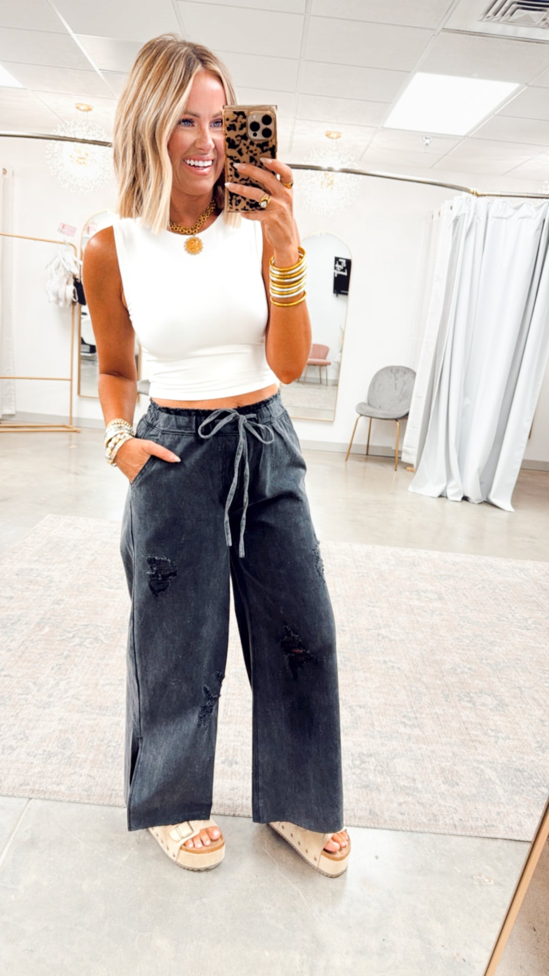 Sol Wanderer Jeans-Black