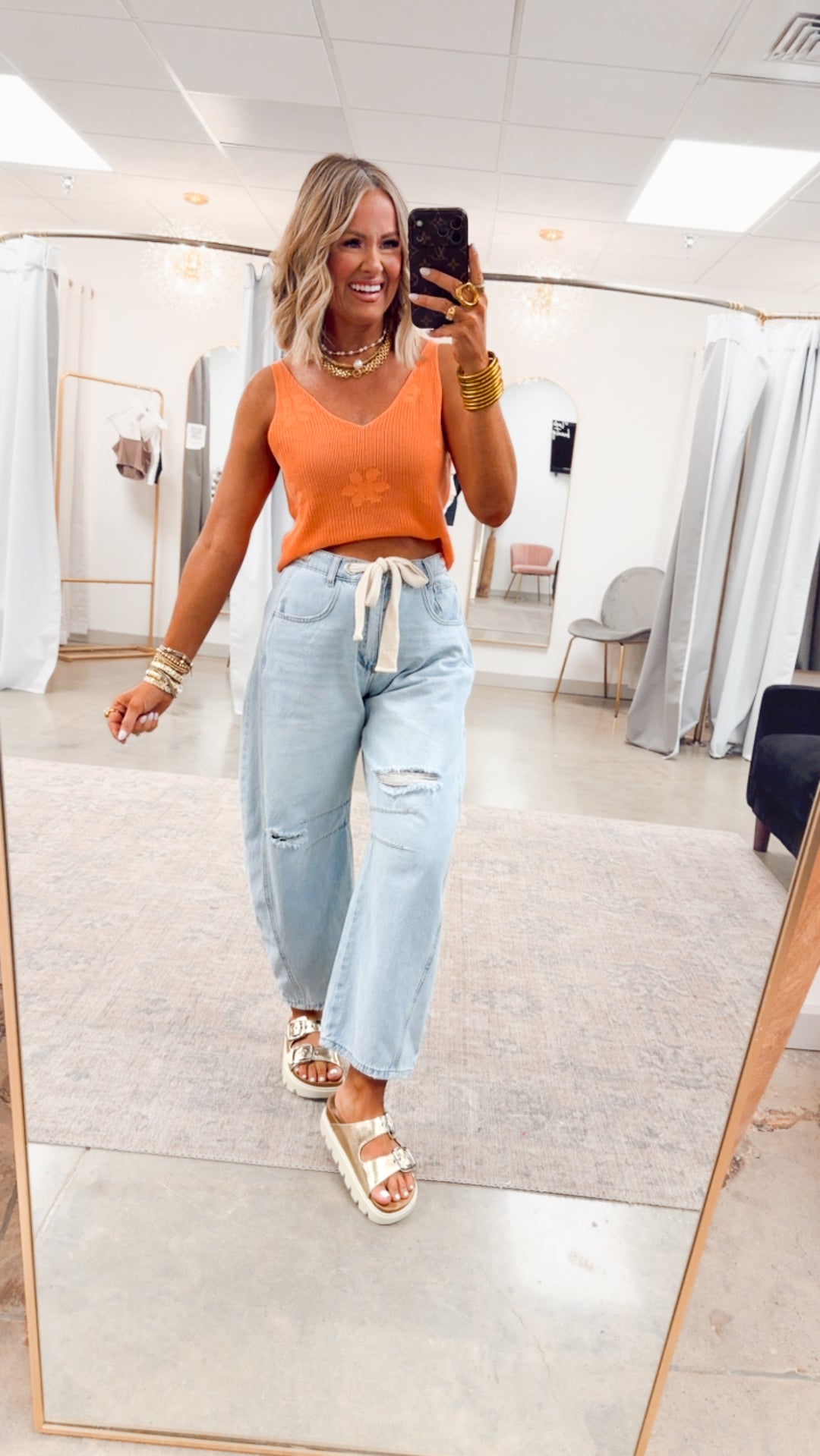 Daisy Floral Sweater Top