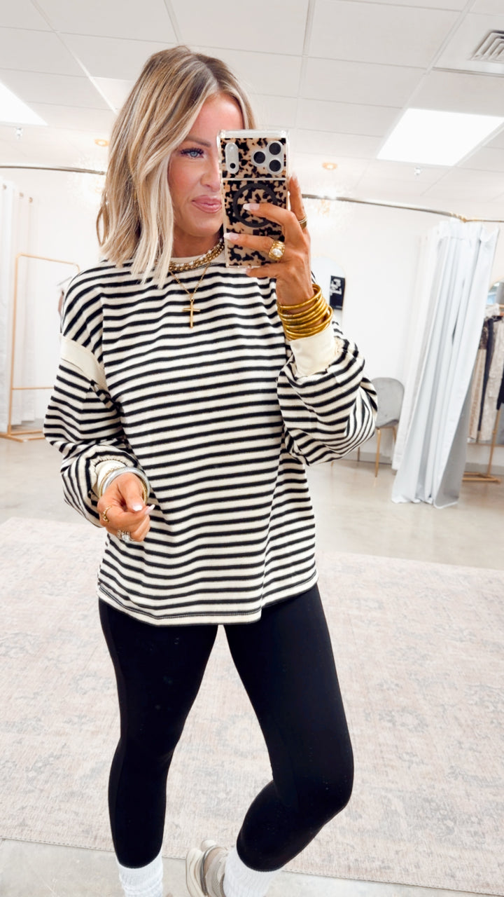 Rowan Stripe Top